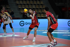 Chaumont a terminé la rencontre avec seulement 42 % de réussite en attaque, contre 58 % la veille. (CEV)