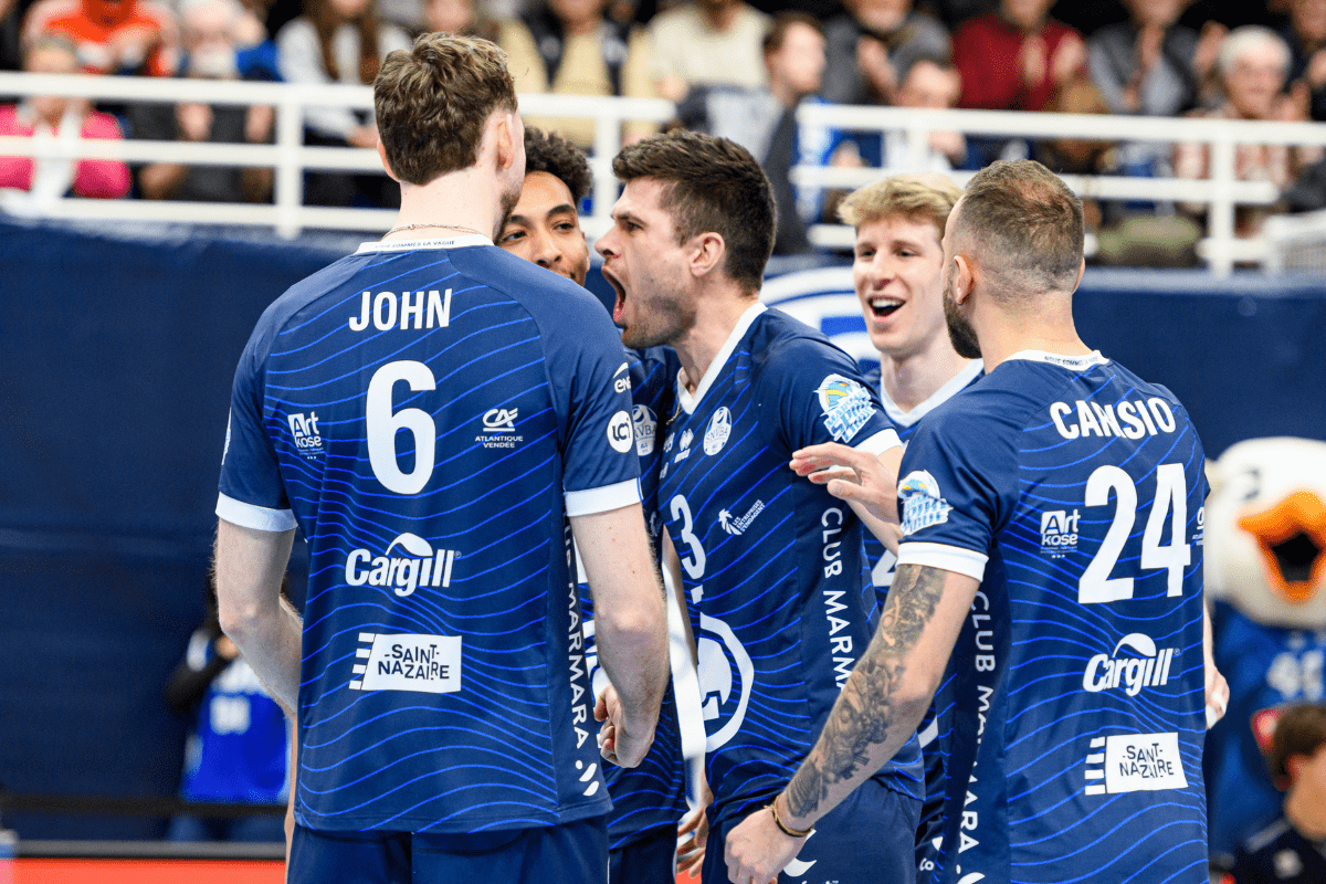 Saint-Nazaire n’a remporté que deux sets lors de ses quatre derniers matchs. (LNV -Saint-Nazaire)