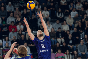 Axel Jacobsen sera le joueur le plus âgé sur le terrain ce soir, à 41 ans. (LNV - Paris - Fabienne Ponin)