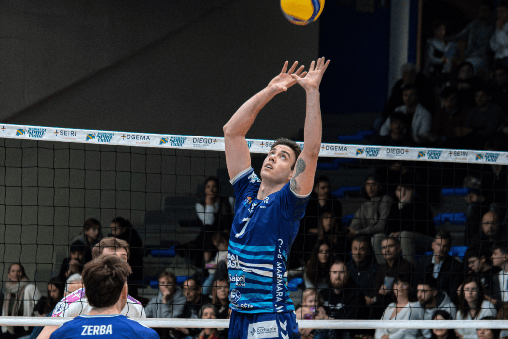 L’Arago a signé vendredi soir à domicile sa neuvième victoire de la saison face à Paris. (LNV - Sète - Laura Belliard)