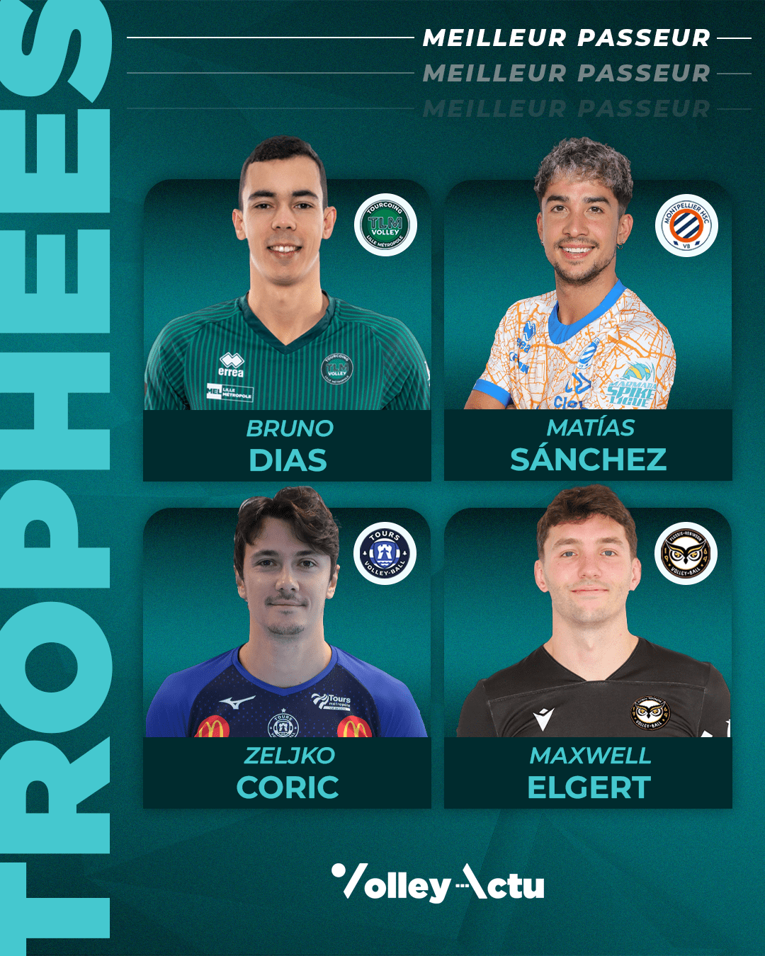 MEILLEUR PASSEUR - Trophées LNV x BEIN Sports (LNV)