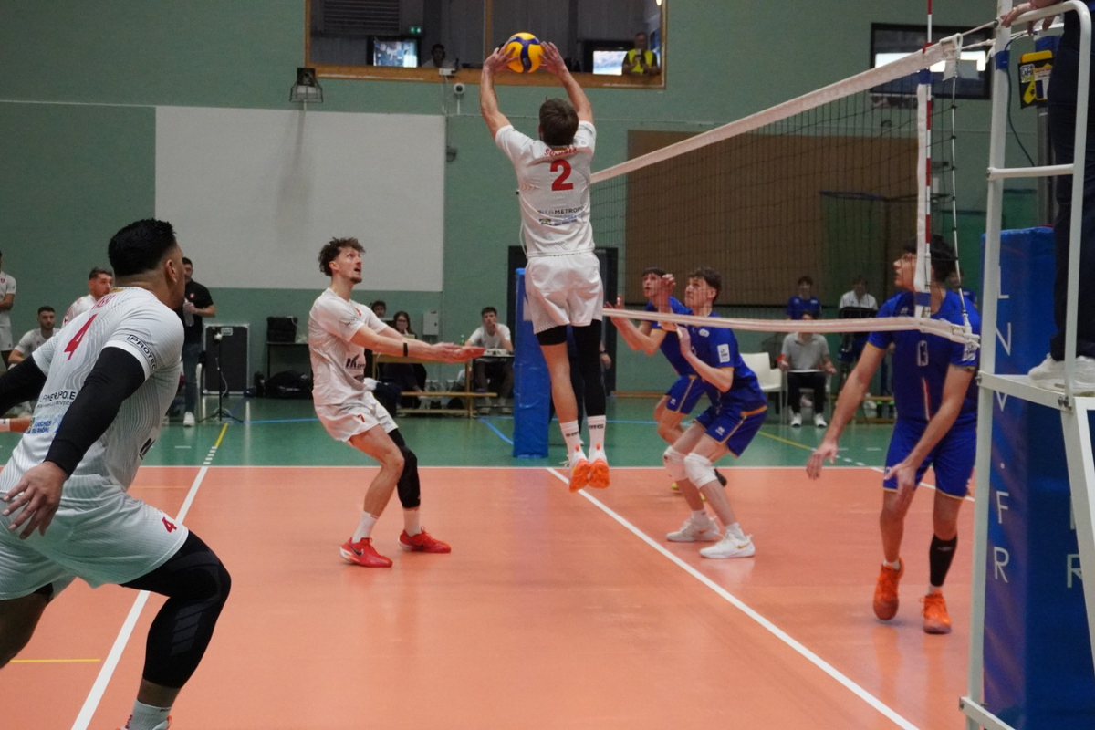 Martigues signe aujourd’hui une quatrième victoire consécutive. (LNV - France Avenir)