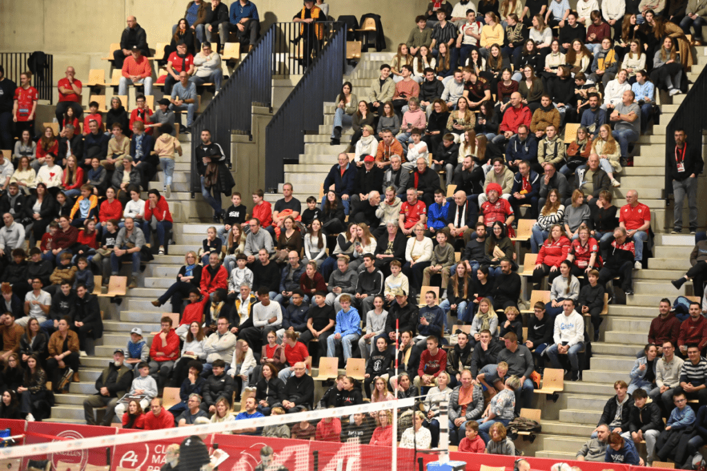 Chaumont se classe au neuvième rang des affluences du championnat. (LNV - Chaumont)