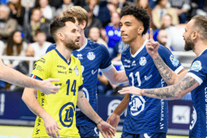 Saint-Nazaire a signé sa septième victoire de la saison ce mardi soir. (LNV - Saint-Nazaire)