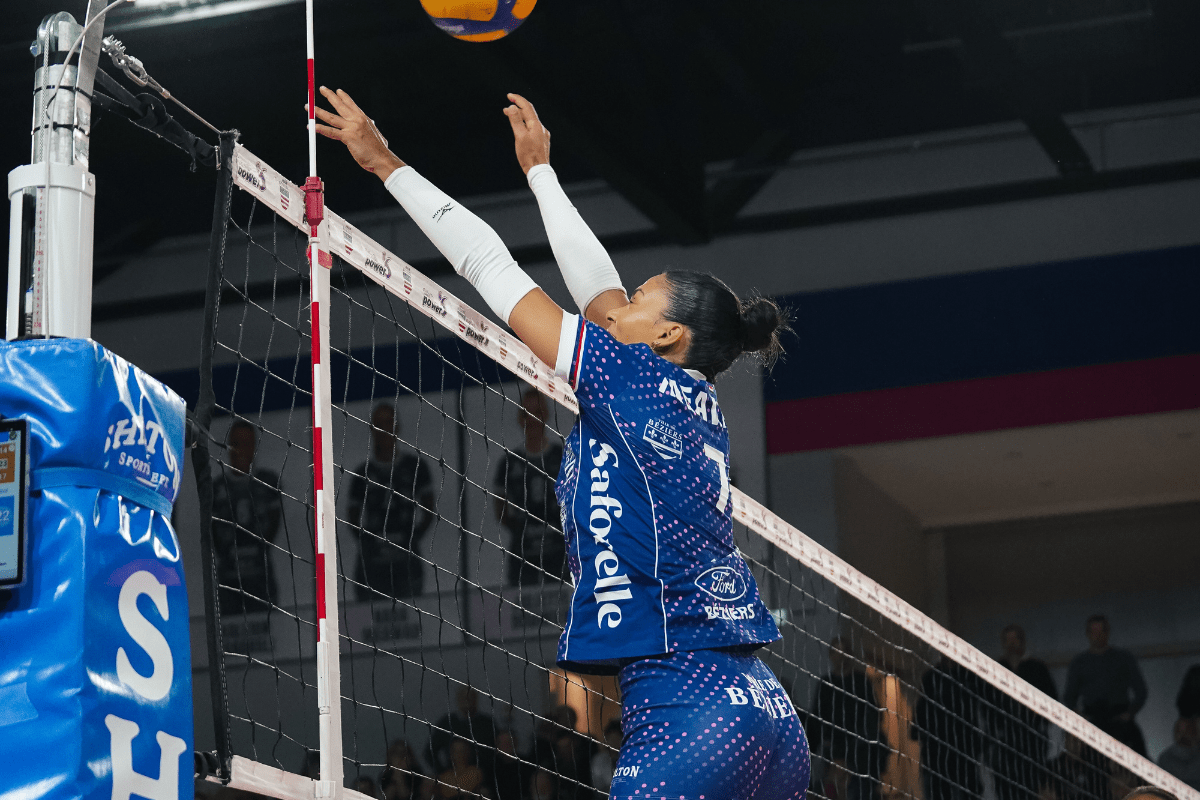 Nada Meawad totalise 208 points cette saison en Saforelle Power 6. (LNV - Béziers)