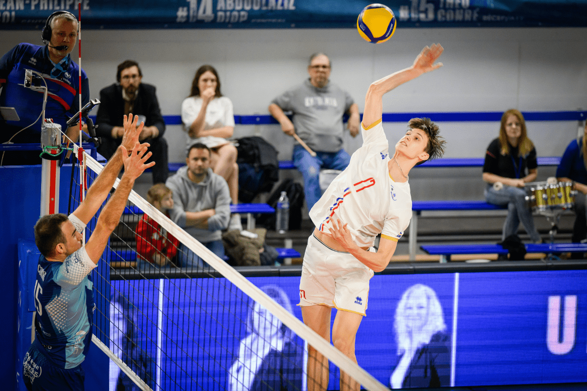 Sur 49 ballons d’attaque face à Fréjus, Adelin en a concrétisé 28. (LNV - Fréjus)