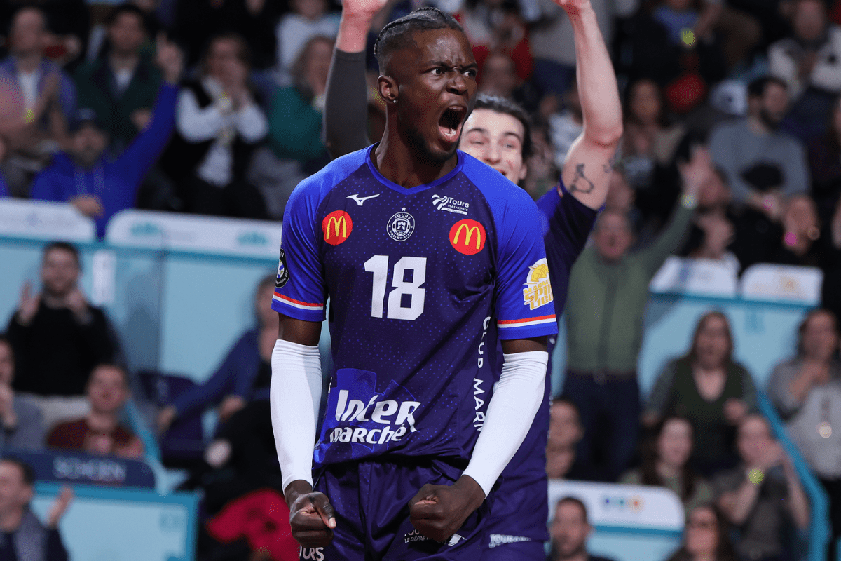 Yaoussia Kavogo figure pour la troisième fois cette saison dans l’équipe type. (LNV - Tours - Hélène Matrat)