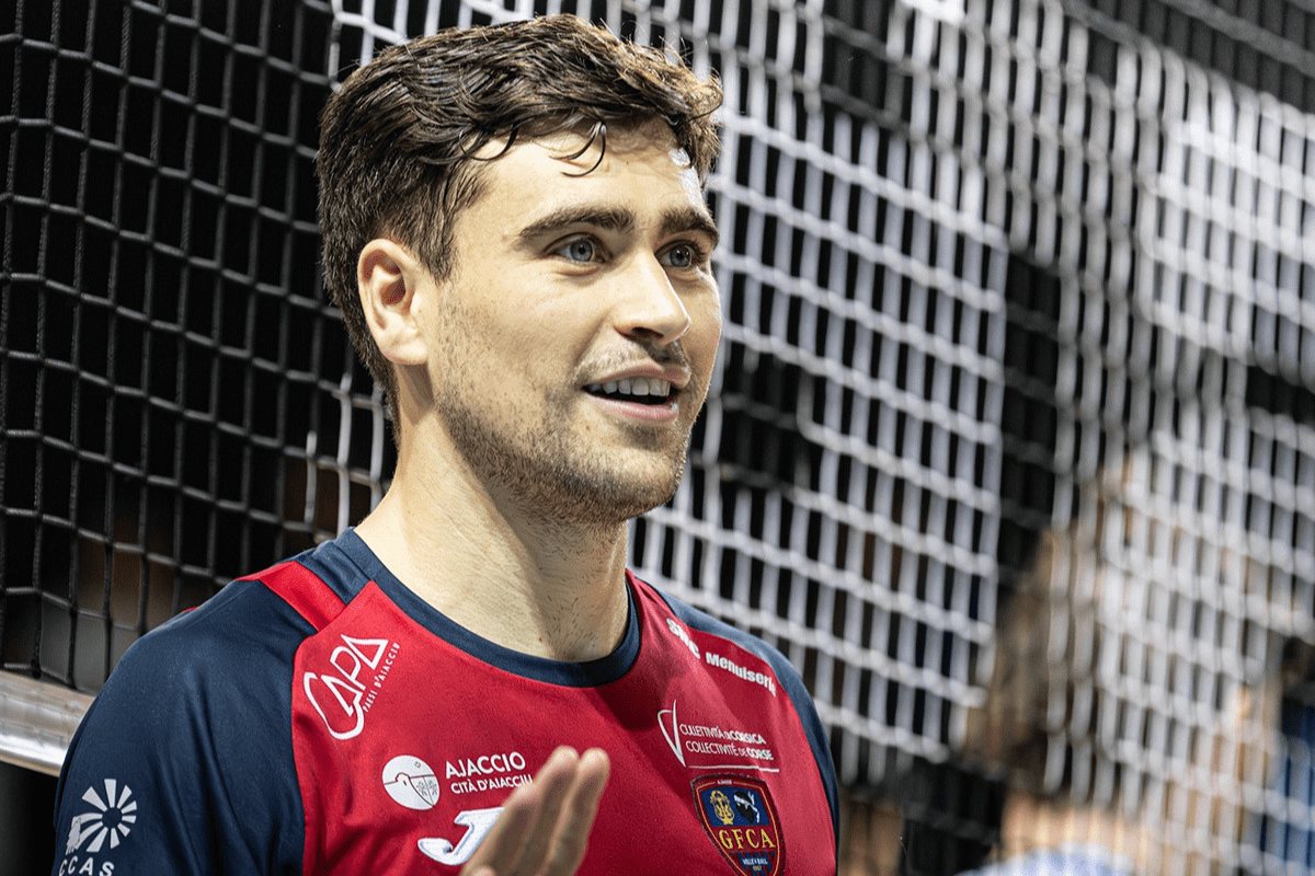 Ajaccio disputera ses quatre dernières rencontres, dans l’ordre, face à Chaumont, Narbonne, Nice puis Poitiers. (Crédit: Elea Pantalacci)