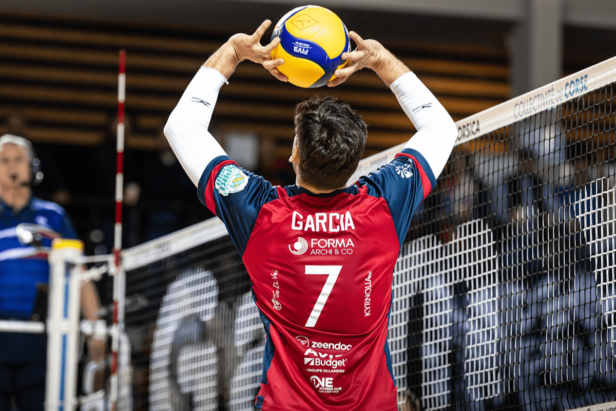 Matthieu Garcia a porté les couleurs de l’Arago de Sète entre 2018 et 2024. (Crédit: Elea Pantalacci)