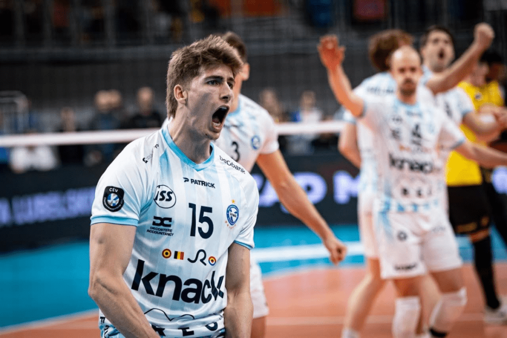 Basil Dermaux a disputé sa première saison à l’étranger la saison dernière. (Roeselare)