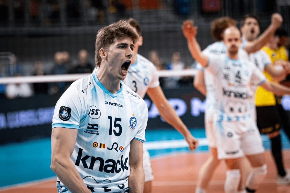 Basil Dermaux a disputé sa première saison à l’étranger la saison dernière. (Roeselare)