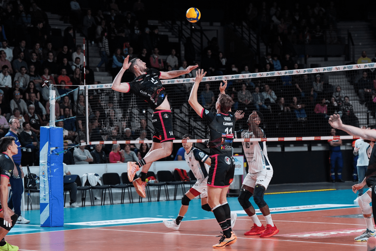 Narbonne a décroché sa dixième victoire de la saison en Marmara SpikeLigue. (LNV - Narbonne)