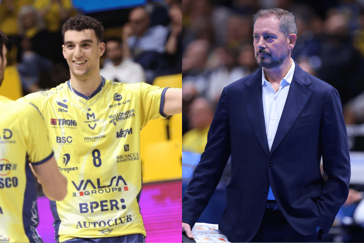 Amir Tizi-Oualou a inscrit un total de 75 points lors de la saison régulière en Italie, soit une moyenne de 3,4 points par match. (LegaVolley)