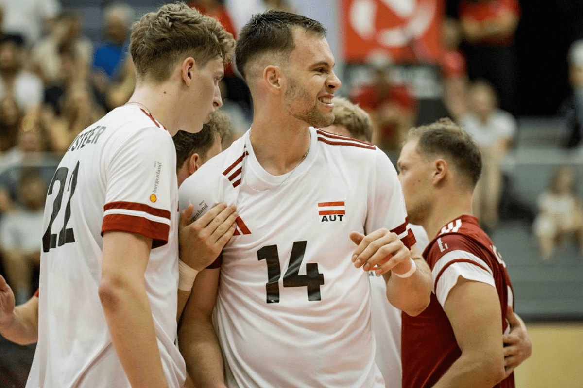 En 2025, l’Autriche termine quatrième de la Silver League. (CEV)