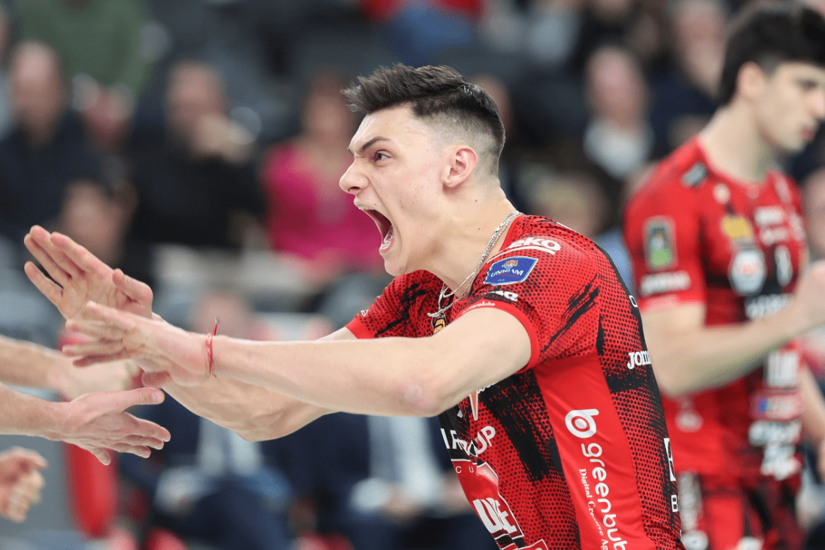 La Lube Civitanova, où évolue Noa Duflos-Rossi, se qualifie pour les demi-finales de la SuperLega. (LegaVolley)