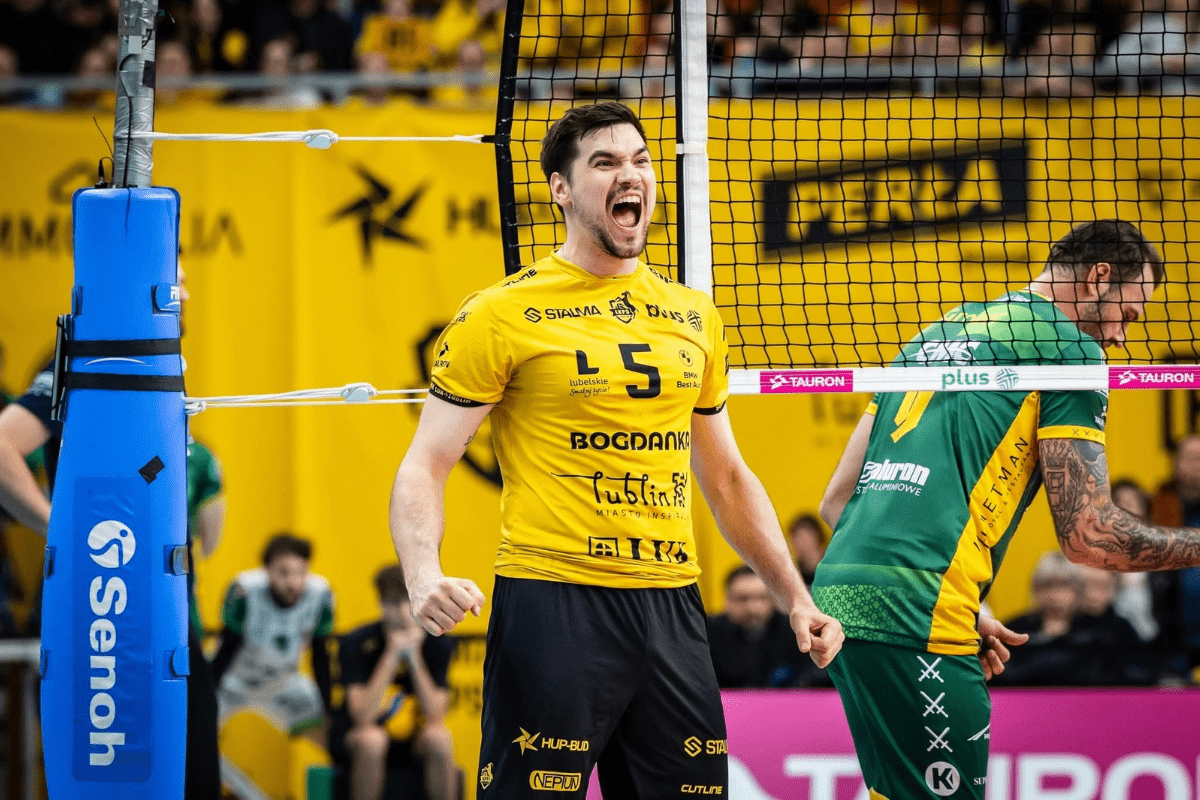 Mikołaj Sawicki a été contrôlé positif lors de la finale du championnat polonais, une rencontre que son équipe a malgré tout remportée. (Lublin)