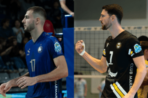 François Huetz et Raphaël Pascal s’affrontent ce soir pour le titre de meilleur bloqueur de la phase régulière de la Marmara Spikeligue (Leo Trimbur)