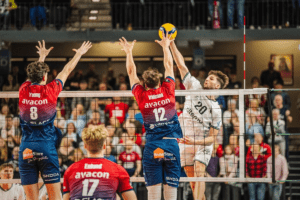 Thomas Pujol, seul Poitevin à dépasser les 10 points ce soir. (CEV)