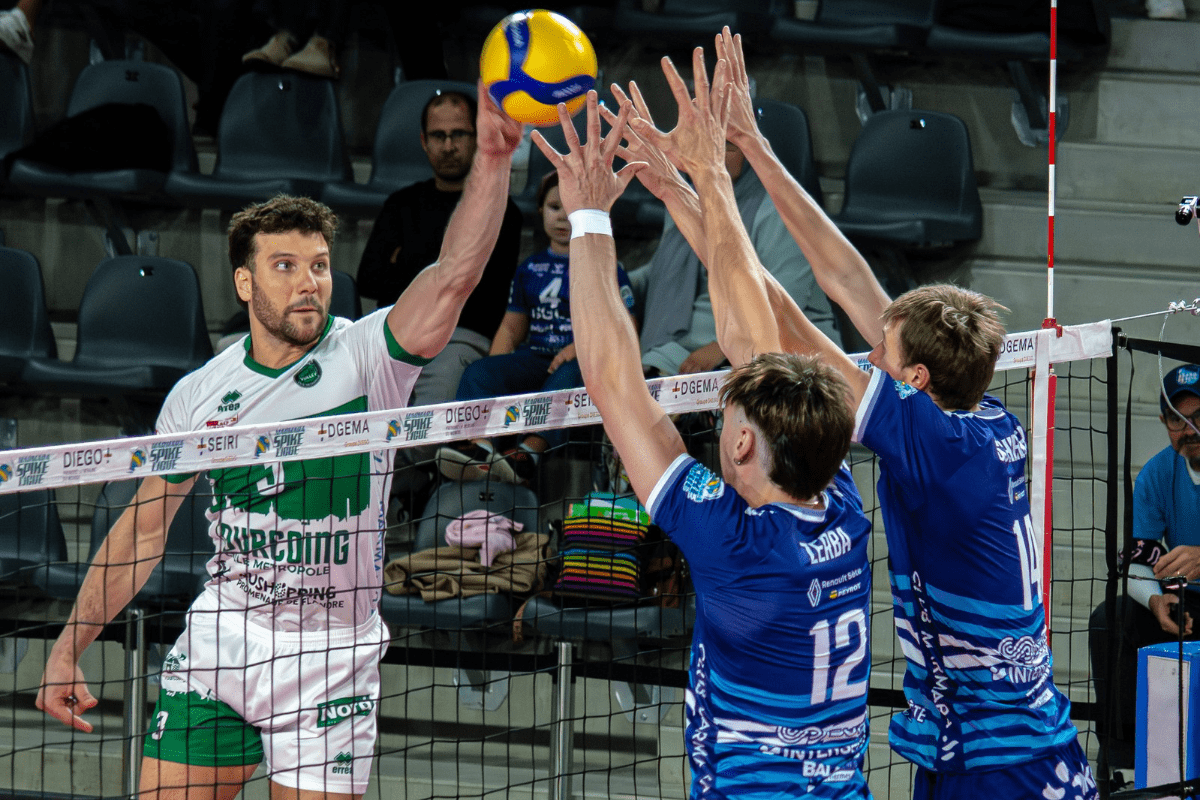 Tourcoing s’est imposé lors de ses deux matchs face à Sète cette saison. (LNV - Sète - Laura Belliard)