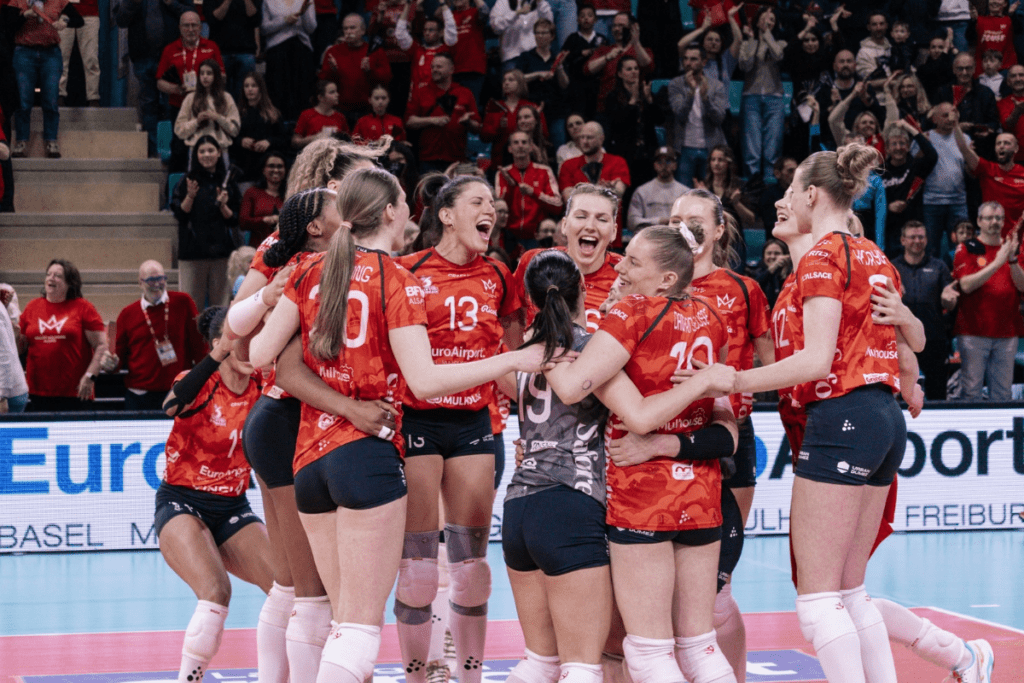 Mulhouse affrontera Le Cannet en demi-finale de la SP6. (LNV - Mulhouse)