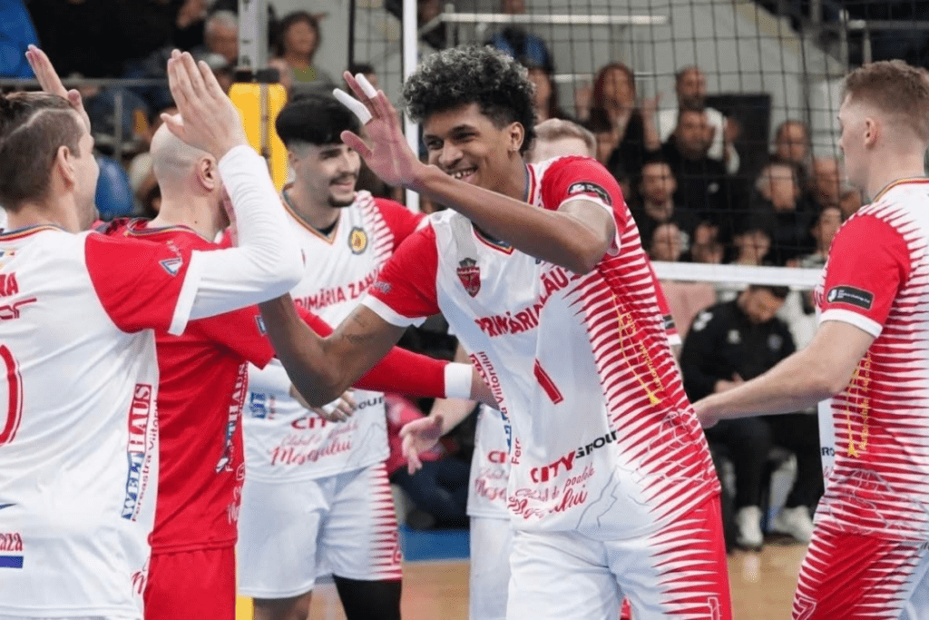 SCM Zalău a remporté la Coupe de Roumanie en s’imposant 3 sets à 1. (Sport Club Minicipal Zalău)