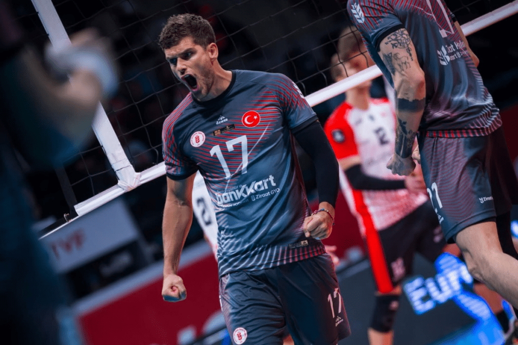 Trésor Clévenot joue sa deuxième saison en Turquie. (Ziraat Bankasi Ankara)