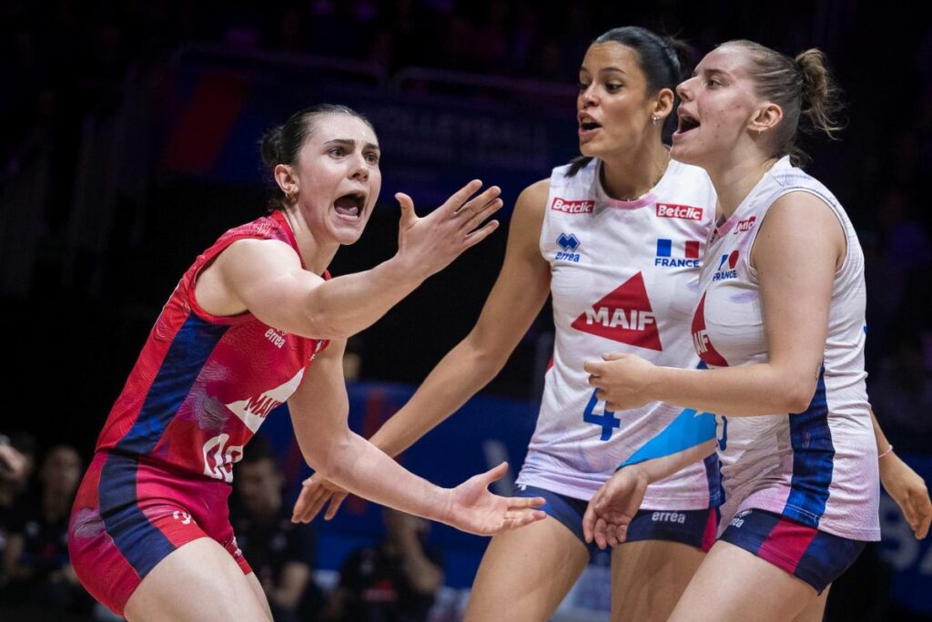 L’équipe de France joue son troisième match de la VNL ce soir.