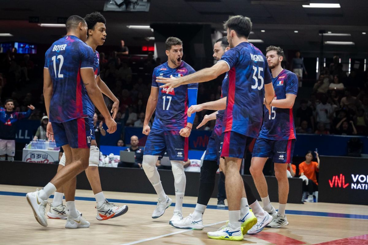 L'équipe de France affronte l'Iran pour son premier match à Orléans. (Volleyballworld)