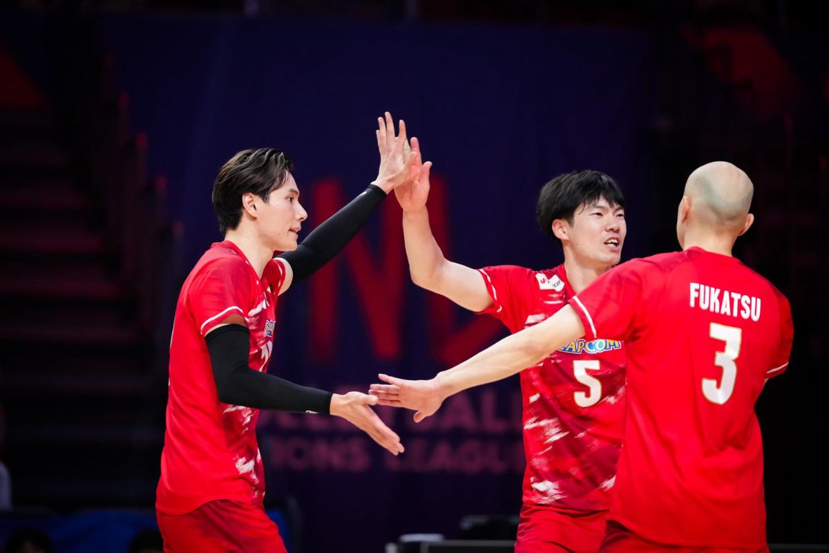 Équipe du Japon pour la 2e semaine de VNL masculine