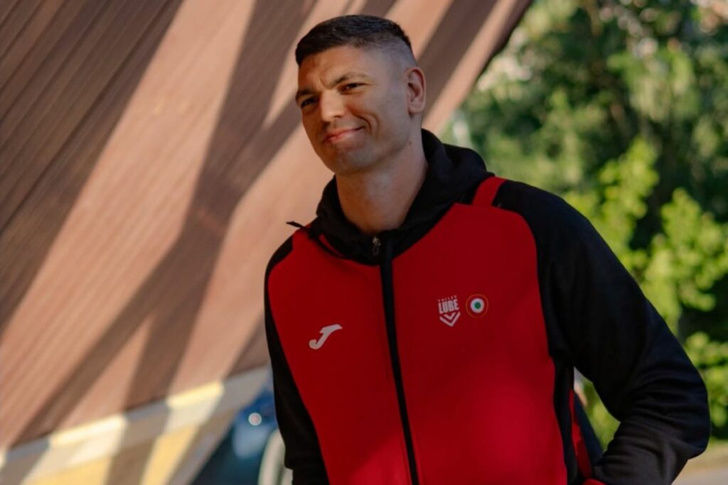 Marko Podraščanin sous les couleurs de VolleyLube