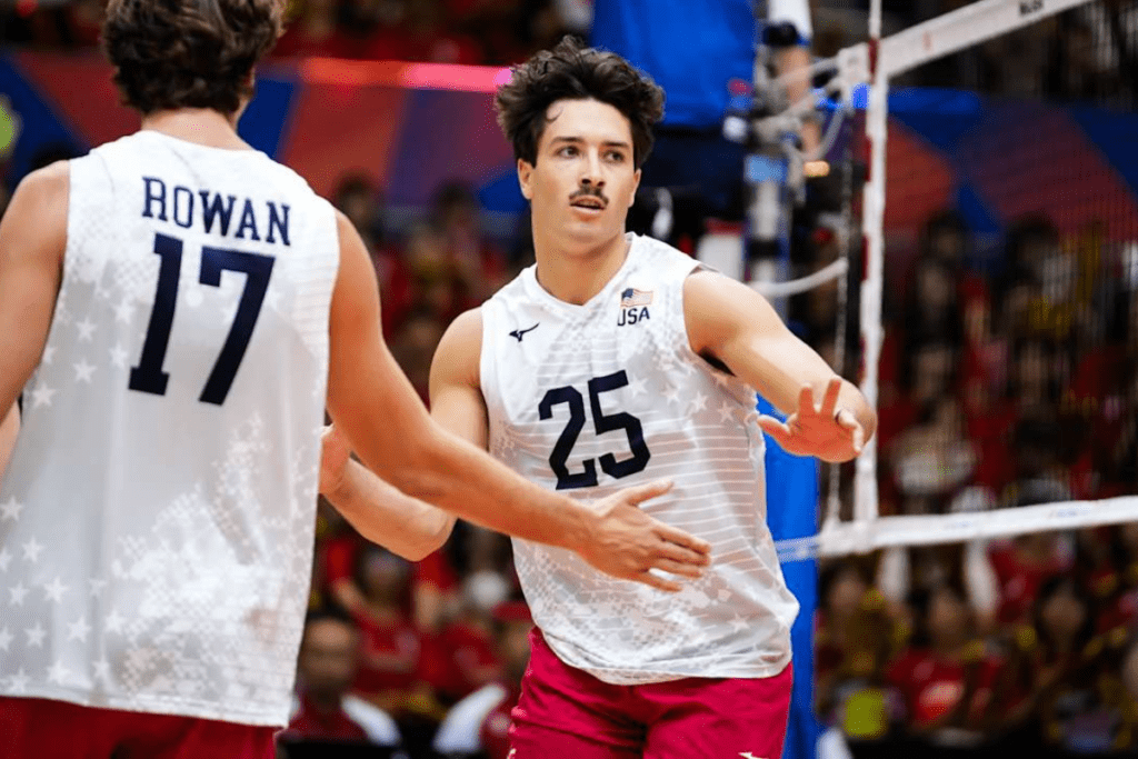Parmi les joueurs retenus figurent les pépites Ethan Champlin et Cooper Robinson (volleyballworld)