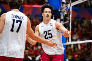 Parmi les joueurs retenus figurent les pépites Ethan Champlin et Cooper Robinson (volleyballworld)