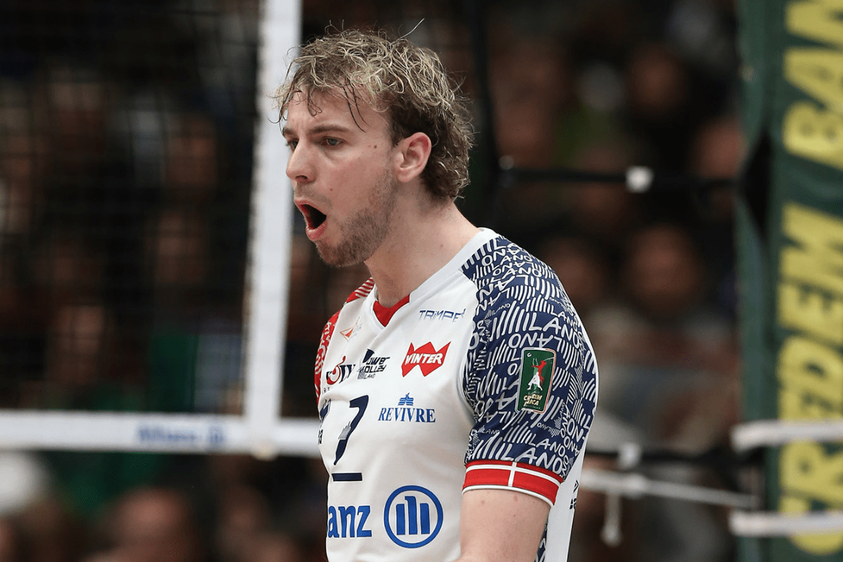 Ferre Reggers succède à Wassim Ben Tara au poste de pointu de Perugia.(LegaVolley)