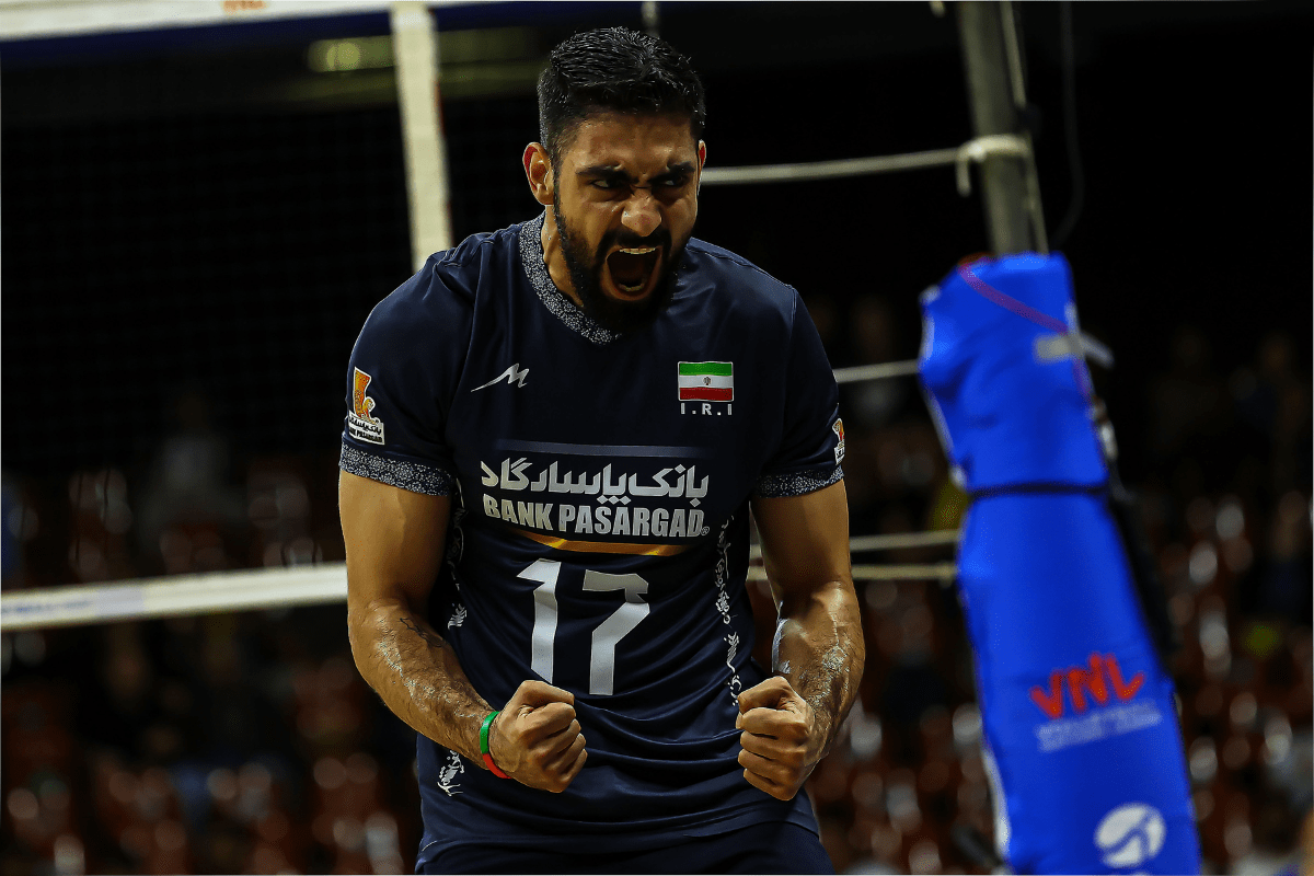 Équipe de l'Iran pour la 2e semaine de VNL masculine. (Volleyballworld)