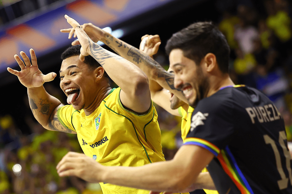 Équipe du Brésil pour la 2e semaine de VNL masculine. (Volleyballworld)