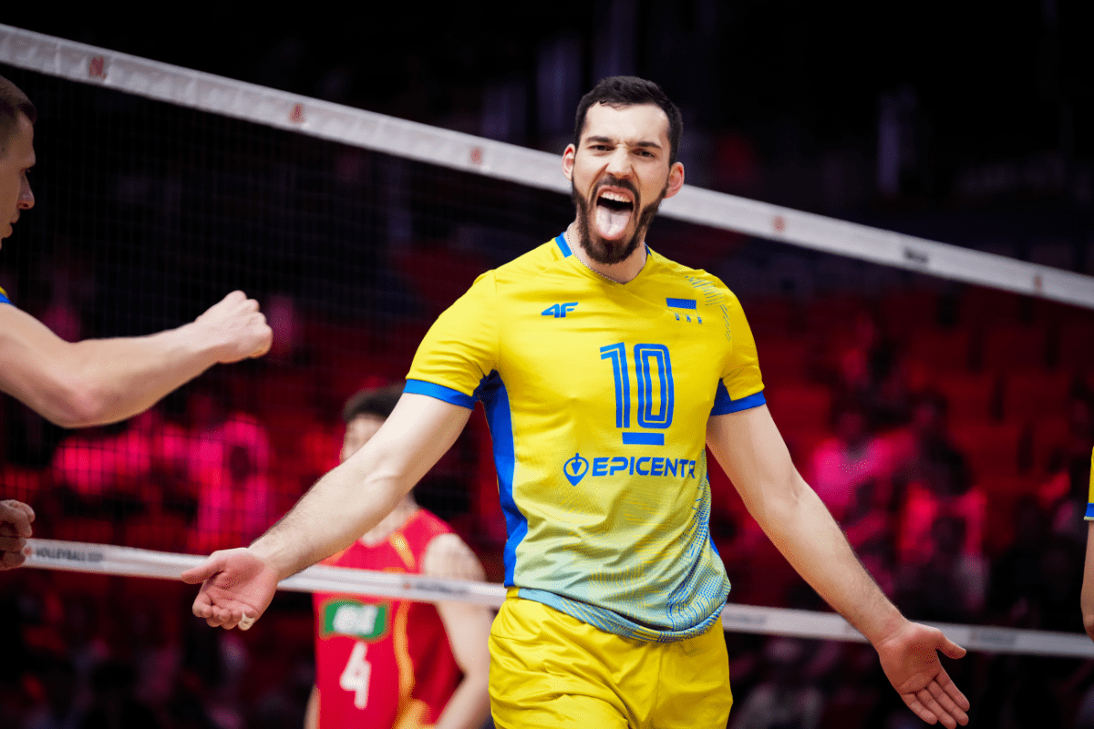 Équipe de l'Ukraine pour la 2e semaine de VNL masculine. (Volleyballworld)