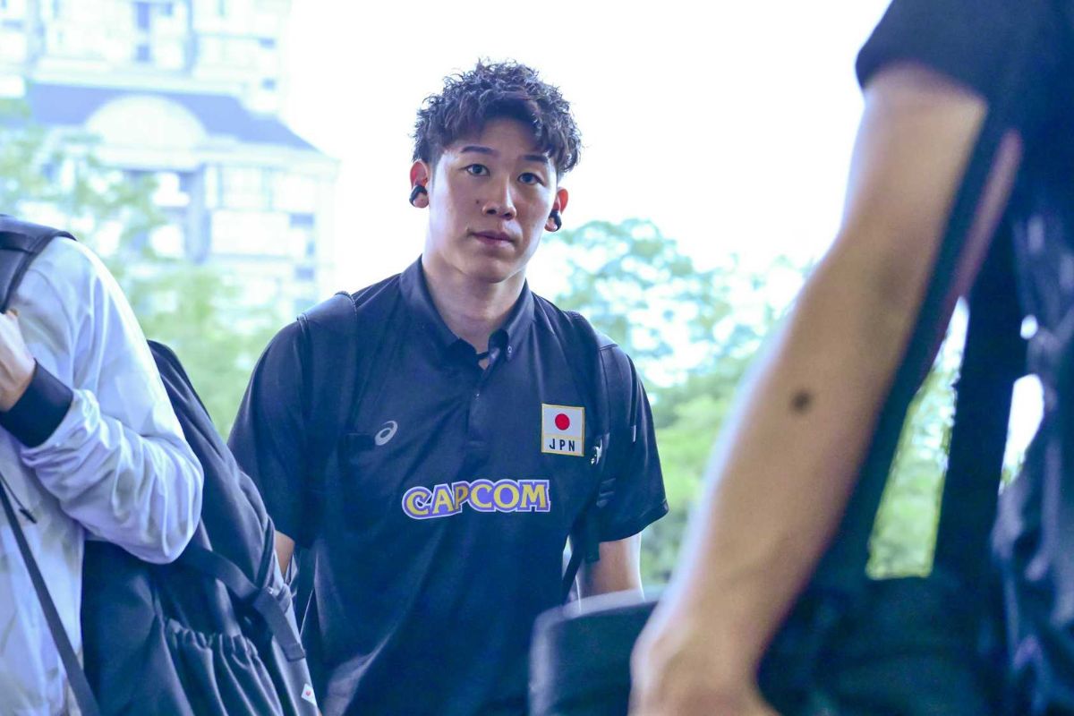 Yuki Ishikawa avec le maillot du Japon