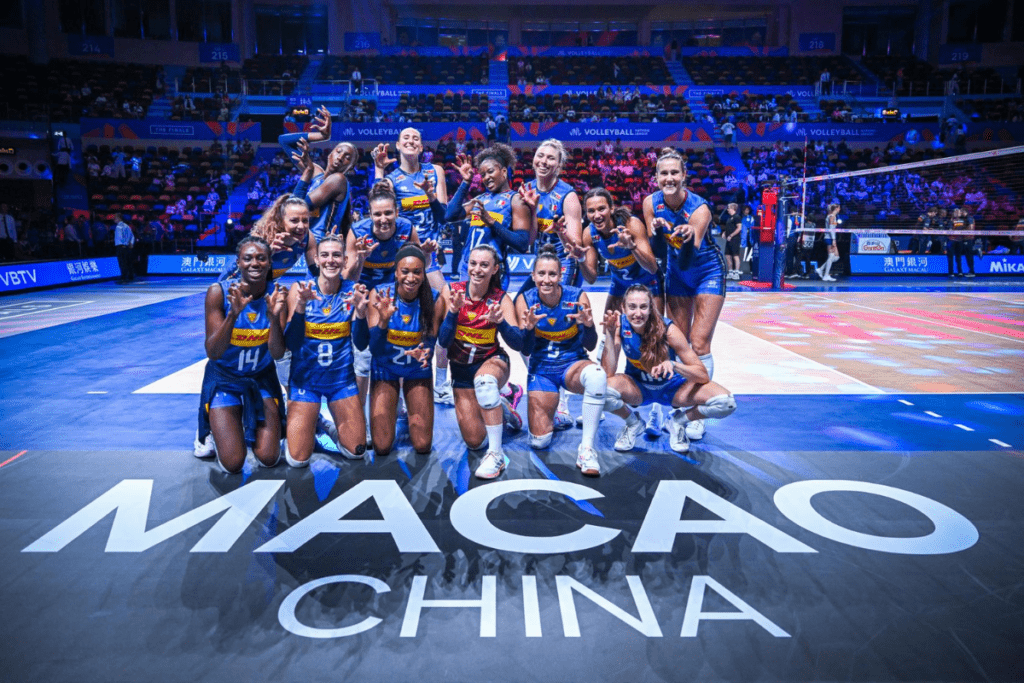 L’Italie a confirmé son statut de favorite en dominant largement les Pays-Bas (3-0) en quarts de finale de la VNL.