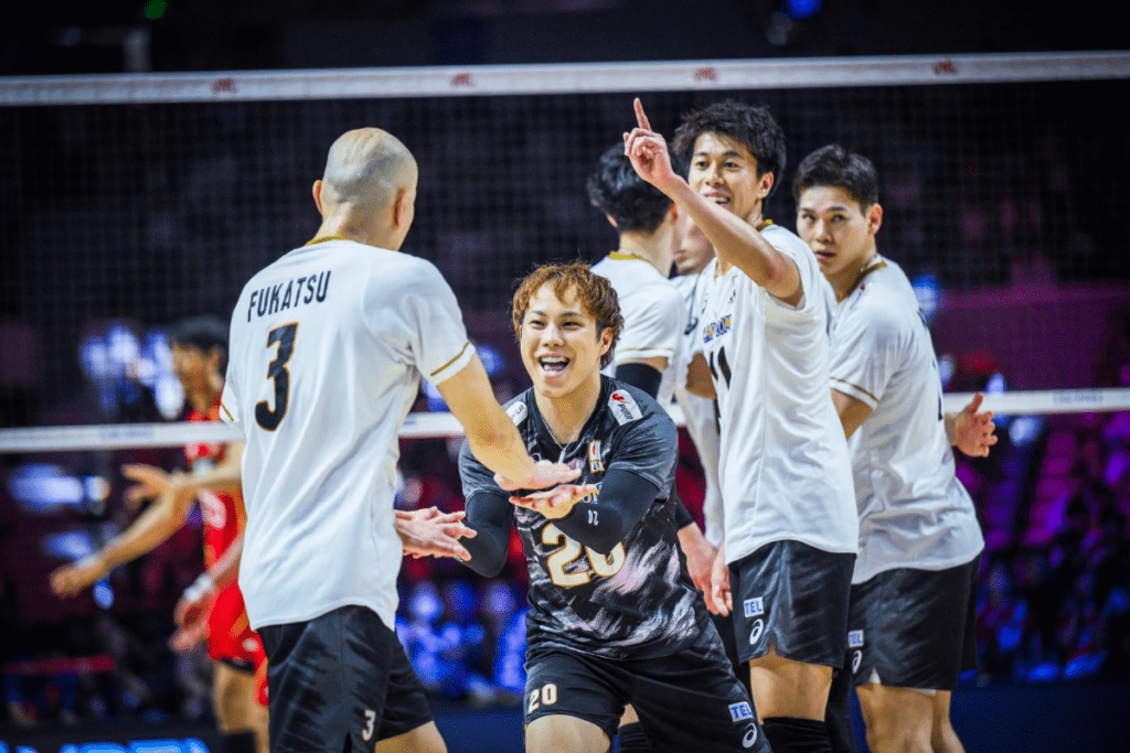 Le Japon se qualifie pour les demi-finales de la VNL 2026. (Volleyballworld)