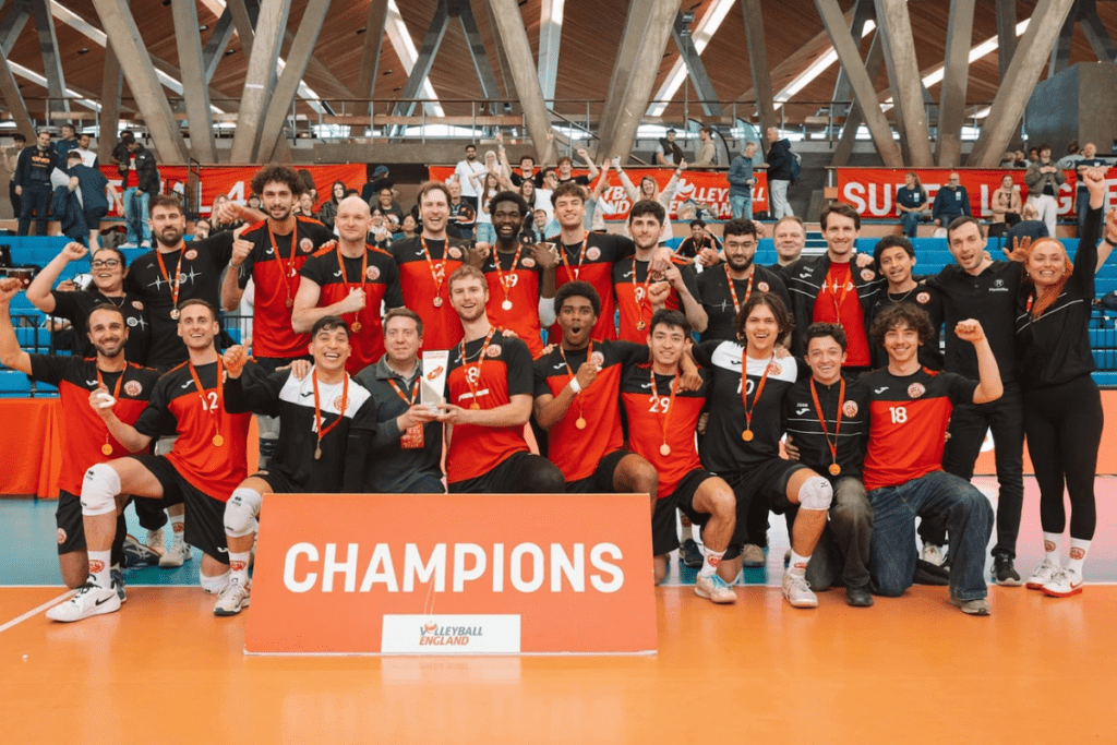 Les London Giants, doubles champions d'Angleterre. (London Giants)