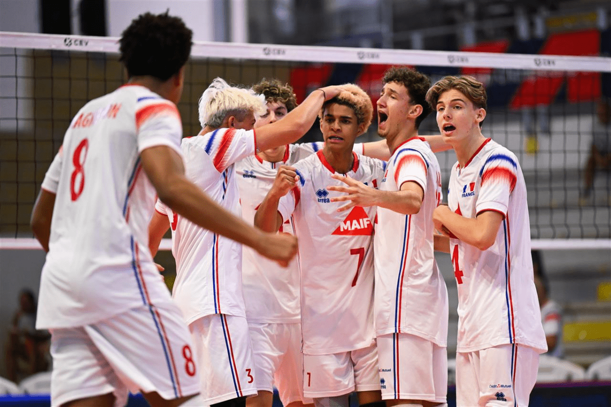 Trois victoires en quatre rencontres pour les Bleuets. (CEV)