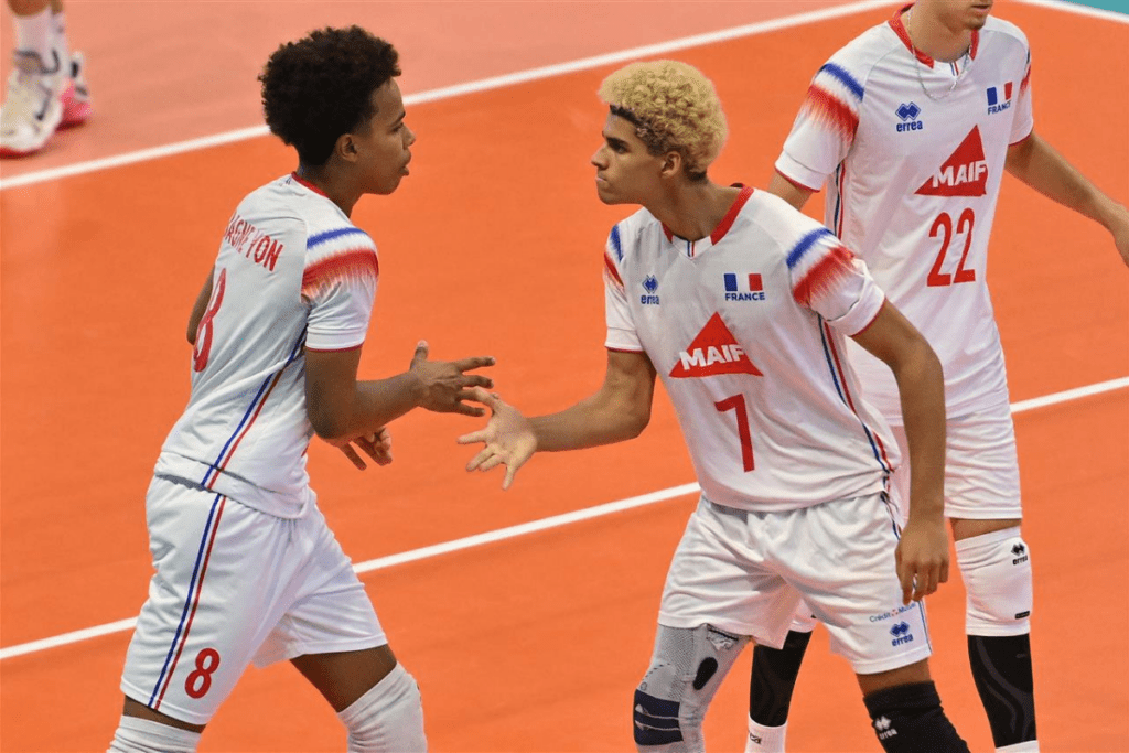 Les Bleuets U18 ne sont plus qu'à une marche de la finale. (CEV)