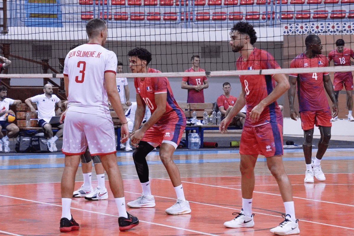 Deux victoires en deux matchs pour les Bleus face à l’Espagne. (Fédération Tunisienne)