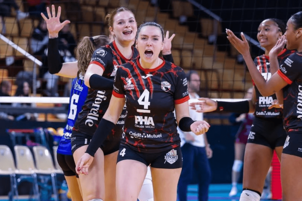 Mahé Mauriat sous le maillot de Chamalières