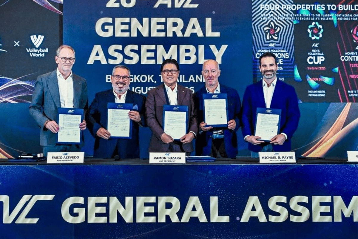 Contrat historique entre VolleyBall World et l'AVC