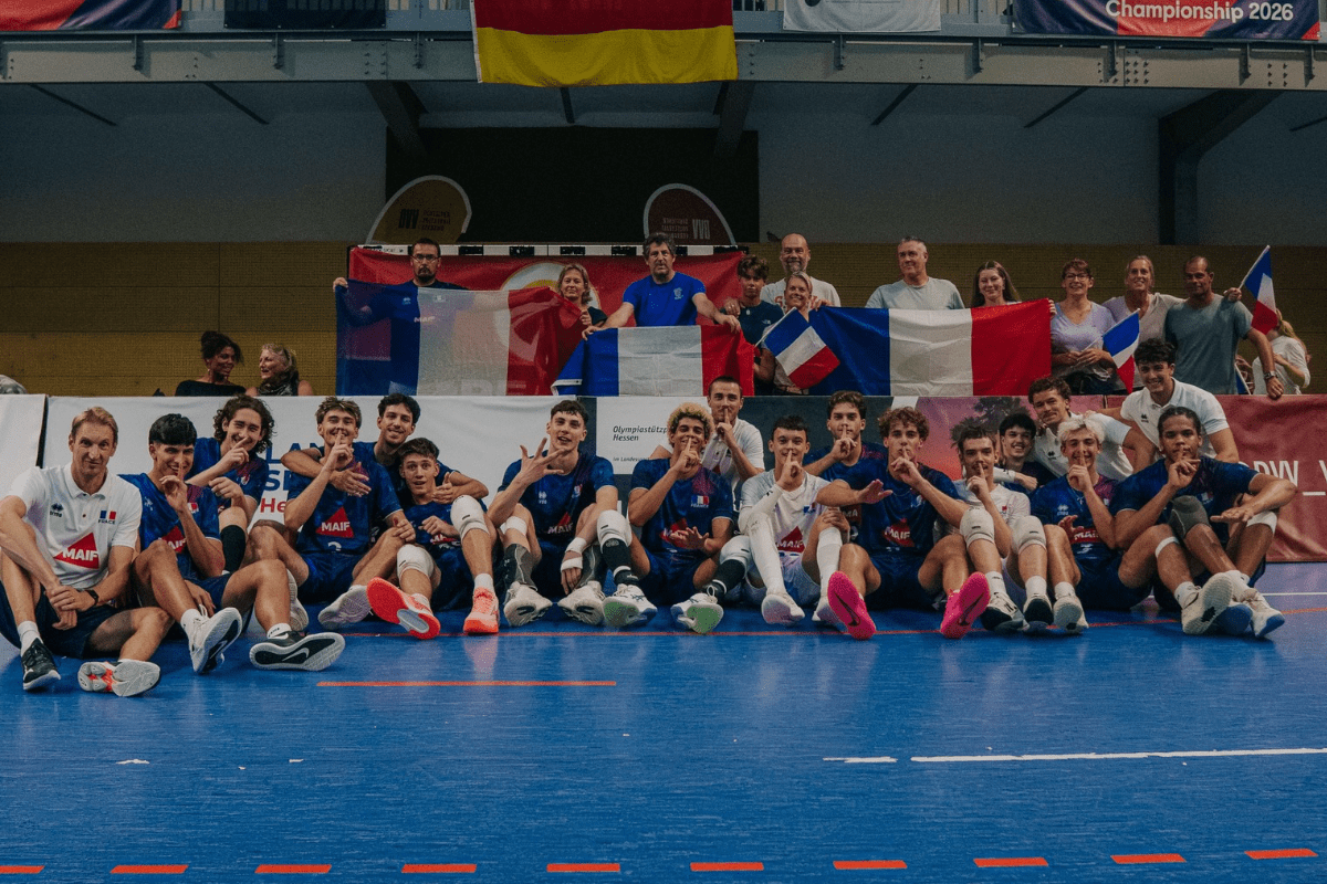 L’équipe de France en finale du WEVZA, comme en 2024 ! (DVV)