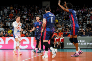 L’équipe de France s’est imposée face à la Turquie après 1h22 de jeu. (CEV)