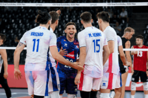 Les Bleus filent en huitièmes de finale de l’Euro 2026. (CEV)