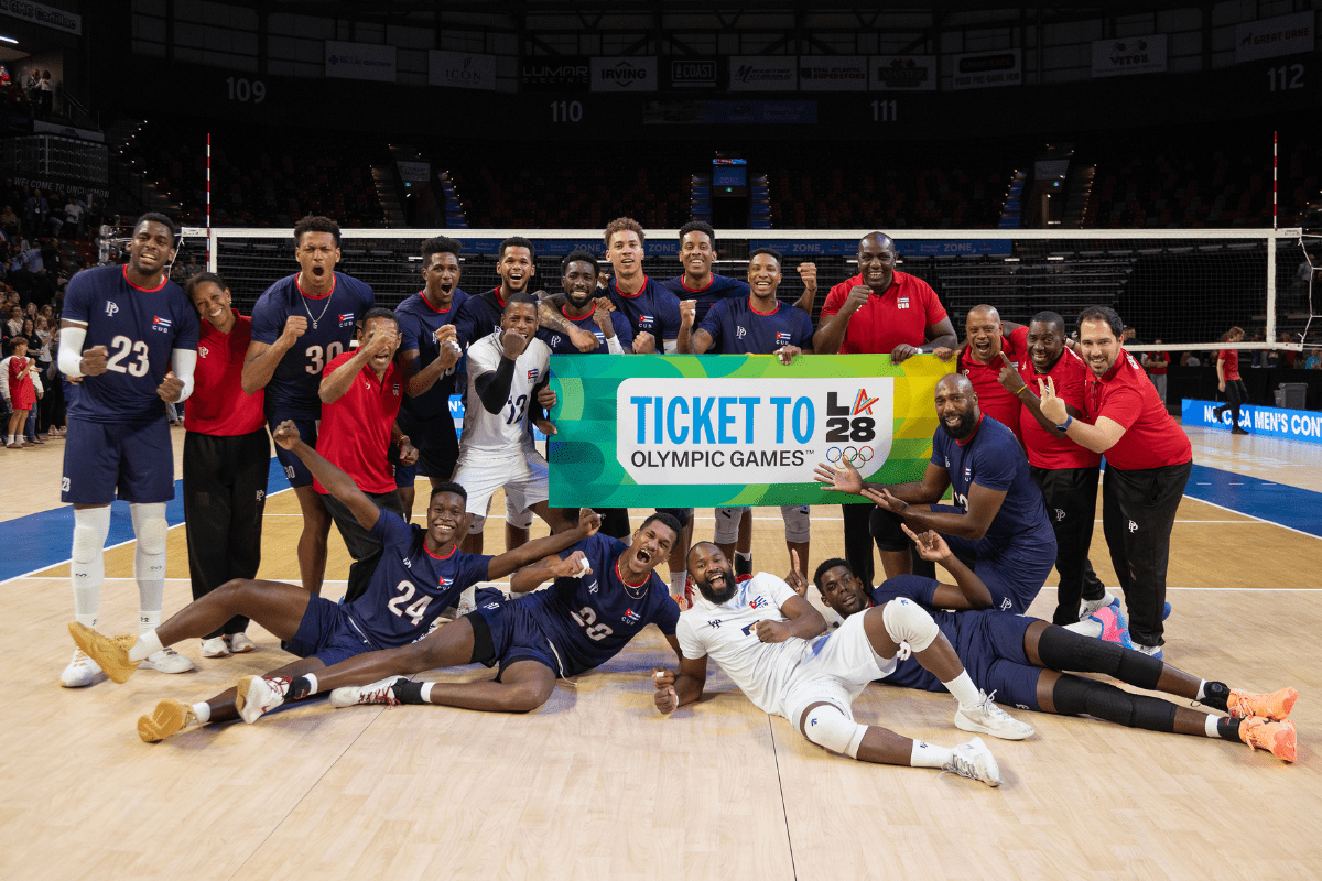 Cuba devient la troisième équipe assurée de participer aux Jeux Olympiques de Los Angeles 2028. (NORCECA)