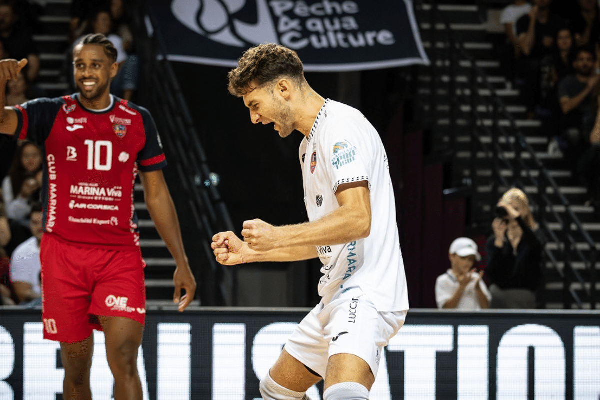 Quentin Grosnon, l’un des libéros à suivre en Ligue B pour la nouvelle saison. (Elea Pantalacci)